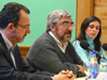 Lic. Milton Romani. JND y Sr. Pilar Altez. Secretario General IMR